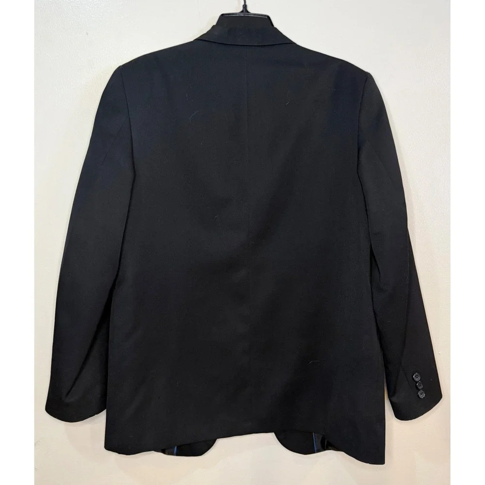 Arrow USA 1851 Kids Black Two‎ Button Blazer Jacket A821016H Size 18 REG